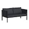 Flash Furniture Black Loveseat with Storage & Charcoal Cushions GM-201108-2S-CH-GG - alternate 10
